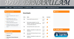 Desktop Screenshot of ddeernakulam.in